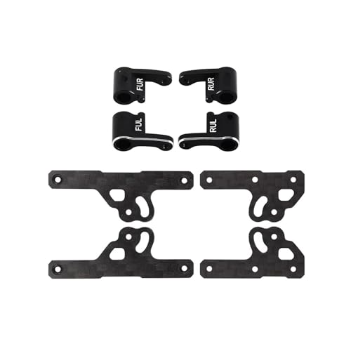 RC Cars Crawler Parts Compatible with SCX24 CNC Aluminum Shock for Flex Blades 1/24 RC Crawler Upgrade Parts Accessories