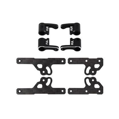 RC Cars Crawler Parts Compatible with SCX24 CNC Aluminum Shock for Flex Blades 1/24 RC Crawler Upgrade Parts Accessories