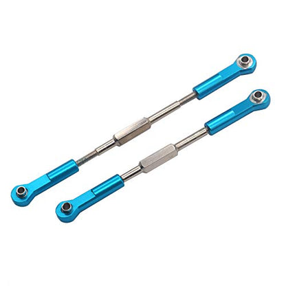 2Pcs Vgoohobby Aluminum Linkages Rear Upper Suspension Arm Upgrade Parts 860015 Compatible with HSP 1/8 RC Nitro Off Road Monster Truck Car 94762