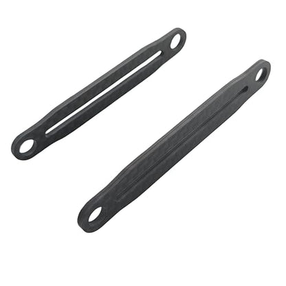 Carbon Fiber Body Mount Frame Brace for Tamiya TT-02 XV-01 XV-02 1/10 | Front Rear,Crossmember,Upgrade Parts,54783,High Rigidity,Lightweight Design,Precision Fit,Easy Installation,RC Car