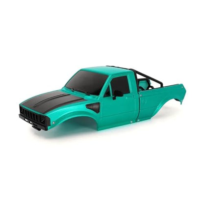 RC Upgrade Accessories for TRX4M for Defender for Bronco 1/18 IR60 for Pickup Hard Body Shell with Bed Rack RC Crawler Car Accessories Modification RC Car Parts(Green) - size: Green