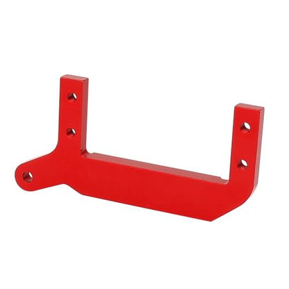 TRX4 CNC Servo Mount Brackets Stand,Axle SOA Mount 4-Link Suspension for TRX-4 1/10 RC Crawler Metal Upgrades (red) - color: Red