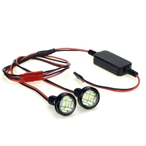 LED Light Headlight for Traxxas Slash REVO E-REVO X-MAXX RC Car+Transformer Set