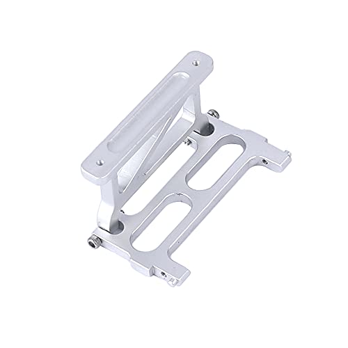 Aluminum Rear Body Shell Mount Parts for Axial SCX24 C10 1/24 RC Crawler Upgrades (Silver) - color: Silver