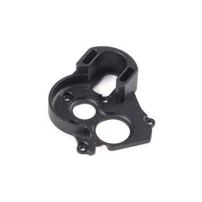 21% Overdrive MR24 Billet Transmission with Delrin Skid Plate for SCX24 Custom Build Brushless 1/24 RC Crawler Comp Rigs (Black 12mm Motor Mount) - color: Black 12mm Motor Mount