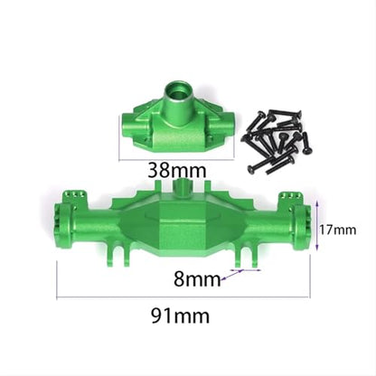 RC Repair Parts Compatible with LOSI for Mini for LMT 4X4 for Brushed for Monster Truck 1/18 RC Car Upgrade Quick Release Front Rear Axle Bridge Shell Kit