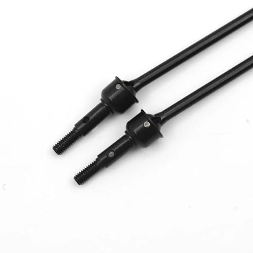Compatible with Rlaarlo for Omni for Terminator 1/10 RC Car Upgrade Parts Accessories 2pcs Metal Drive Shaft CVD RC Car DriveShafts