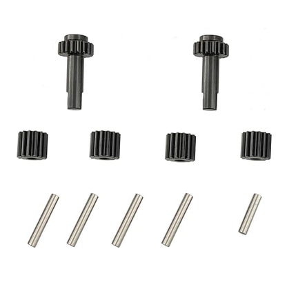 Steel Differential Gear Set for Slash Rustler Bandit Stampede Bigfoot | Hardened Planet & Sun Gears,Nitro,2WD,Upgrade Parts,2382,High Strength,Wear Resistant,Precision Fit
