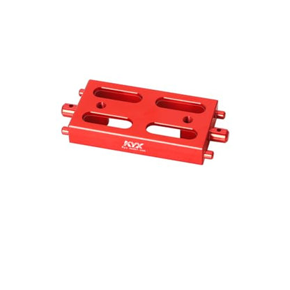 KYX Racing Aluminum Car Body Wing Spoiler Mount Upgrades Accessories for 1/10 RC Crawler Car Tamiya Hotshot II