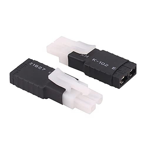 4pcs Compatible with TRX to Plug for Tamiya Male Female RC Connector Adapter(E45-4)