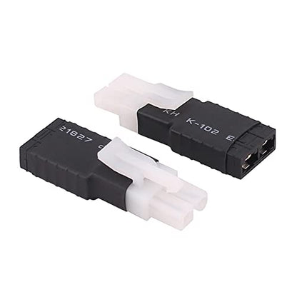 4pcs Compatible with TRX to Plug for Tamiya Male Female RC Connector Adapter(E45-4)