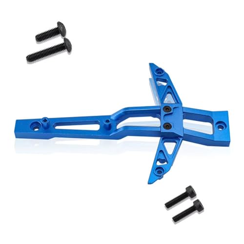 RC Crawlers Components for Traxxas for Maxx Truck 4S 1/10 Precision CNC Machined Front Chassis Brace Modification Upgrade Repair Spare Toy Models - color: Blue