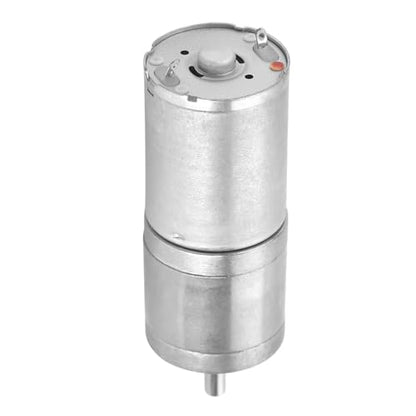 12V Mini DC Motor, 300RPM Micro Electric Gear Motor Metal Reversible High Torque Speed Reduction Shaft 25mm for PCB DIY RC Car Robot Model Drive Electric Drill Gear Box(300RPM) - size: 300RPM