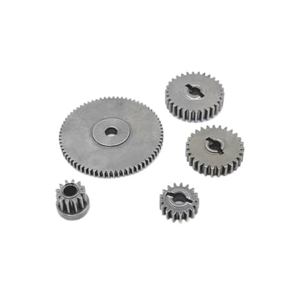 RC Car Accessories for MN128 MN86 MN86S MN86K MN86KS 1/12 Metal Transmission Gearbox Gear Set RC Crawler Car Upgrade Parts(Front and Center) - size: Front and Center