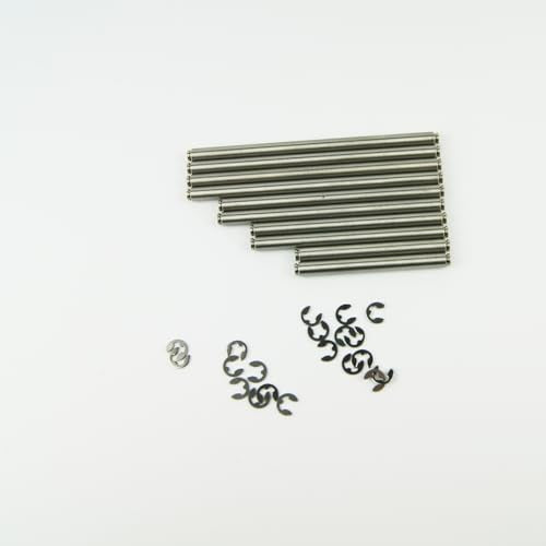 TITRACING 10pcs hinge pins wish E clips for hpi rovan kingmotor baja 5b 5t 5sc Buggy
