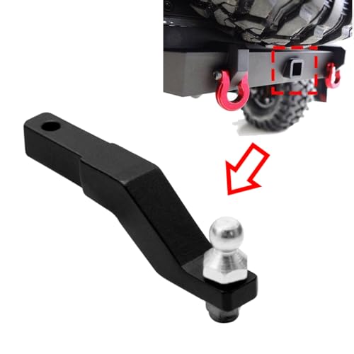 Metal RC Crawler Trailer Tow Hook Hooks Buckle Winch Shackles RC Decorations Accessories & CNC Aluminum Trailer Tow Trailer Drop Hitch Receiver Upgrades Parts
