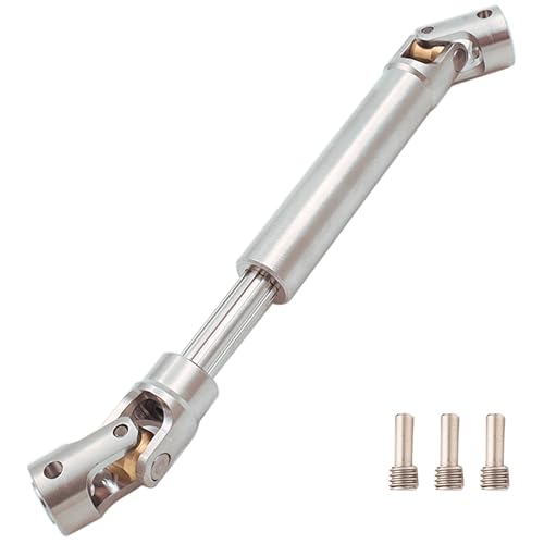 Steel Heavy-Duty Drive Shaft for 1/10 RC Car Crawler(95mm-130mm) | Stainless Steel Driveshaft for Axial SCX10 90046 AXI03007 TRX4 Redcat Gen8,Smooth Rotation - size: 95-130MM