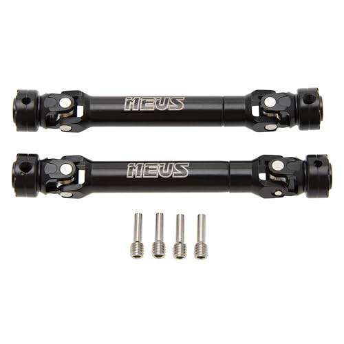MEUS RACNIG 2pcs SCX10 Driveshafts for 1/10 RC Crawler Axial SCX10/Tamiya CCO1/Redcat Gen8 etc.. (84mm) - color: 84mm