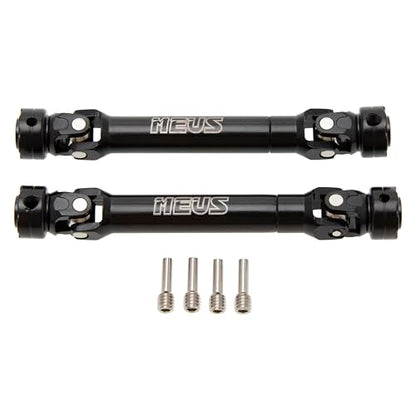 MEUS RACNIG 2pcs SCX10 Driveshafts for 1/10 RC Crawler Axial SCX10/Tamiya CCO1/Redcat Gen8 etc.. (84mm) - color: 84mm