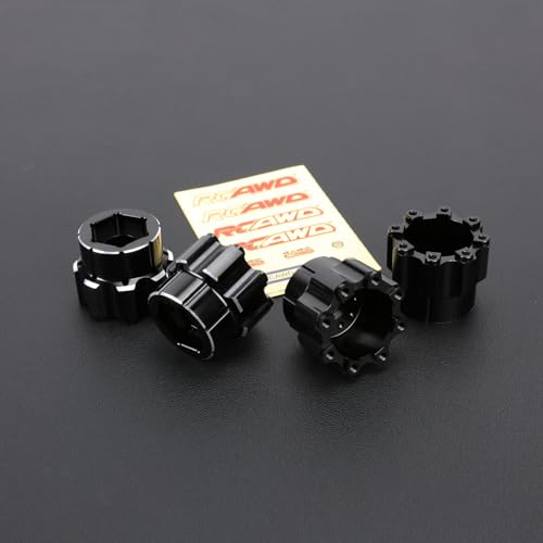 RCAWD for Pro-Line 1/8 8x32 to 20mm Aluminum Wheel Hex Adapters 3.8" Wheels Upgrades Parts #PRO635700 - size: 20mm
