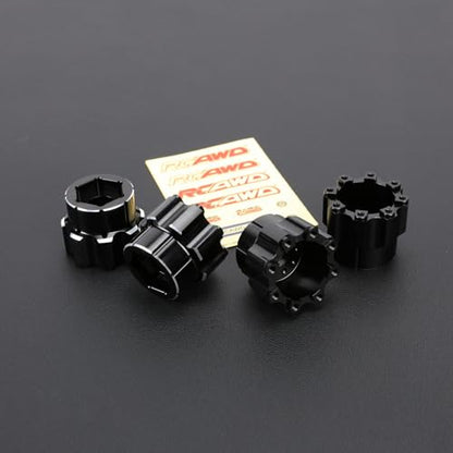 RCAWD for Pro-Line 1/8 8x32 to 20mm Aluminum Wheel Hex Adapters 3.8" Wheels Upgrades Parts #PRO635700 - size: 20mm