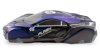 1/10 Scale RC Drift Touring Racing Car Body Shell – Lykan Hypercar-Style, Painted No-Cut, 260mm Wheelbase, Mulit-Color - color: Body Shell