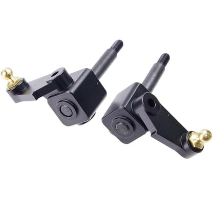 1/10 Knuckle Arm Set Upgrade for Blackfoot Monster Beetle RC Cars | Fits Blackfoot / Monster Beetle / Frog +More - Aluminum Upgrade - Replacement Parts - Black