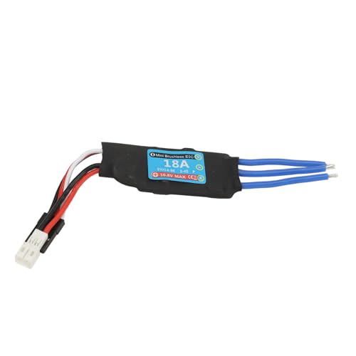 18A Mini Brushless ESC Electric Speed Controller with White Female Connector for K989 for Kyosho Mini Z 1/24 1/28 RC Car