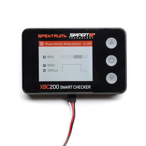 Spektrum Accessories XBC200 Smart Battery Checker & Servo Tester SPMXBC200 RC Sport Airplanes
