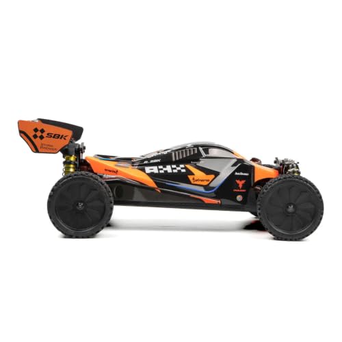 Helidirect Rlaarlo Storm Breaker 1/10 Scale 4WD RTR Brushless RC Buggy, 3S LiPo 50-80km/h - Metal Version - color: Orange