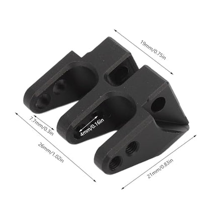 CNC Aluminum Alloy Rear Upper Link Mount Improved Suspension for 1/10 RC Crawler Car
