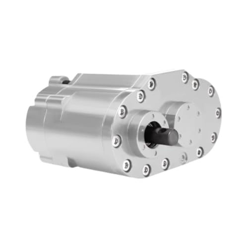 RC 2 Speeds Transfer Case Gearbox Box Compact Accessories, Double Speed Transmission Box for SCX10 1/10 RC Crawler, Silver - color: Silver