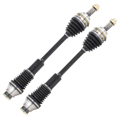 Detroit Axle - 2pc Front CV Axles for Subaru Impreza Outback Forester | Legacy Baja CV Axle Shafts Assembly Replacement - size: D-0177x2/Pair