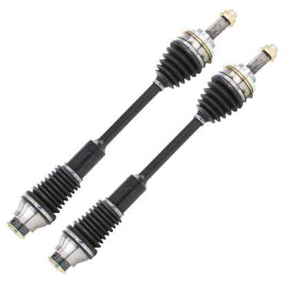 Detroit Axle - 2pc Front CV Axles for Subaru Impreza Outback Forester | Legacy Baja CV Axle Shafts Assembly Replacement - size: D-0177x2/Pair