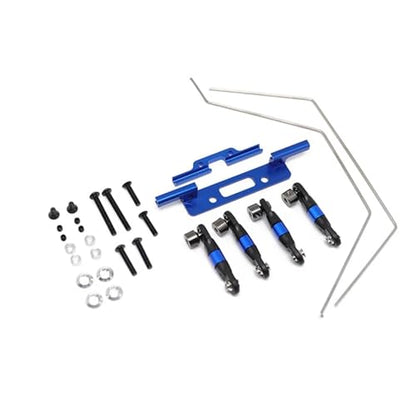 Front and Rear Wide Sway Bar Anti Roll Bar Kit for Tra-xxas for SLA-sh 2WD 1/10 RC Car Upgrades Parts Accessories