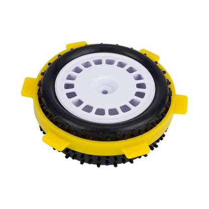RC Tire Glue Bands Tool Compatible with 1/8 Off-Road Buggy and 1/10 Short-Course Stadium Compatible Glueing Solution(Yellow 2PCS)