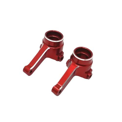RC Steering Knuckle Block for LC PTG-2 PTG-2R 1/10 Metal Front Steering Cup Rc Model Crawler for Racing Car Truck for Buggy OP Accessories Upgrade Parts(Red) - size: Red
