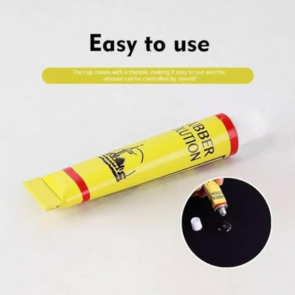 5Pcs Tire Repair Glue for Bicycle Motorcycle Tires Tube Patching Glue Cement Adhesive Puncture Tire Repair Tools Rubber Solution Cement Puncture Glue Bike Tyre Bicycle Hole Tire Repair Glue