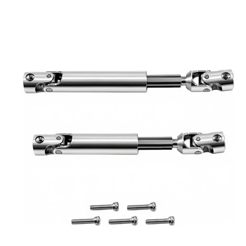 Stainless Steel Center Drive Shafts for Redcat Ascent-18 Rc Car Upgrade Parts Crawler Accessories 1/18