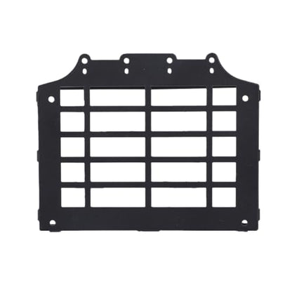 Vikye Metal RC Car Roof Rack for 1/12 Scale MJX H12Y Off Road Crawler, Luggage Carrier with Mesh Design, Black Accessory for Remote Control Truck