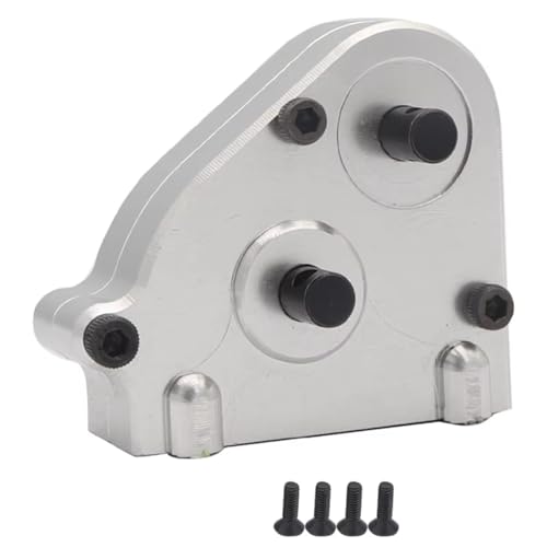 RC Upgrade Accessories for MN128 MN86 MN86S MN86K MN86KS for MN G500 1/12 Metal Transmission Gearbox Transfer Case RC Crawler Car Upgrade Parts(Silver) - color: Silver