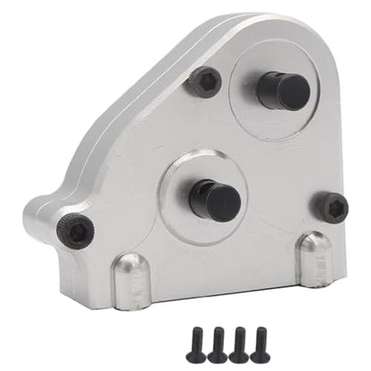 RC Upgrade Accessories for MN128 MN86 MN86S MN86K MN86KS for MN G500 1/12 Metal Transmission Gearbox Transfer Case RC Crawler Car Upgrade Parts(Silver) - color: Silver