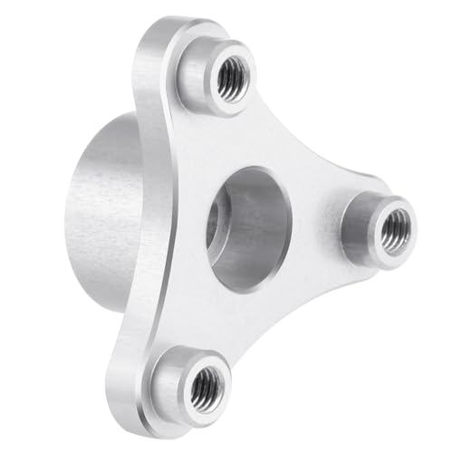 Metal Aluminum Alloy 7075 RC Slipper Clutch Eliminator Compatible with Traxxas 1/10 Stampede/Slash 4x4 VXL RC Car Upgrade Parts (Silver) - color: Silver