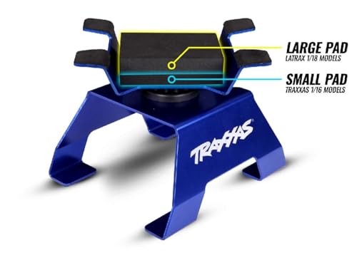 Traxxas 8796 Blue Aluminum 1/10-1/8 Scale RC Car Stand