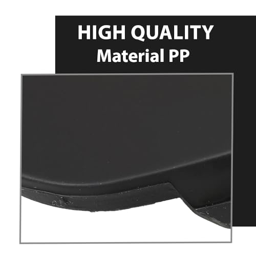 LQI Front Bumper Tow Hook Eye Cap Cover Fit Ford Focus MK3 2012-2014 | BM5117A989 Black - size: Front | Fit Ford Focus MK3 2012-2014