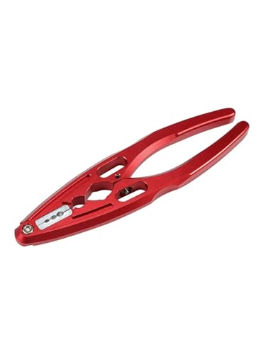 RC Replacement Parts for LCG 1/10 Aluminum CNC Pliers Pivot Ball Disassembly Tool Shock Body Shaft Holder RC Crawler Boats Drones Links Building(Red) - color: Red