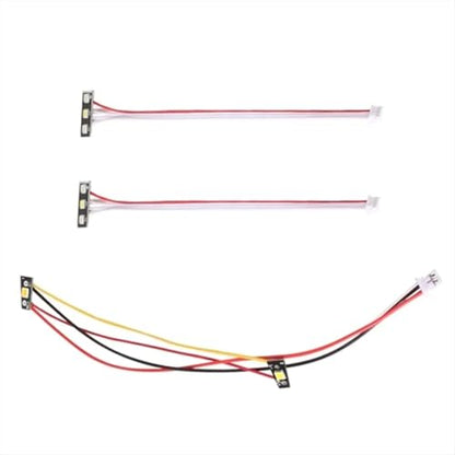 RC Front Rear Lamp Group Compatible with LDRC LD1802 1/18 RC Car Spare Parts Upgrade Accessories RC Car Front and Rear Light Lighting System RC Accessory