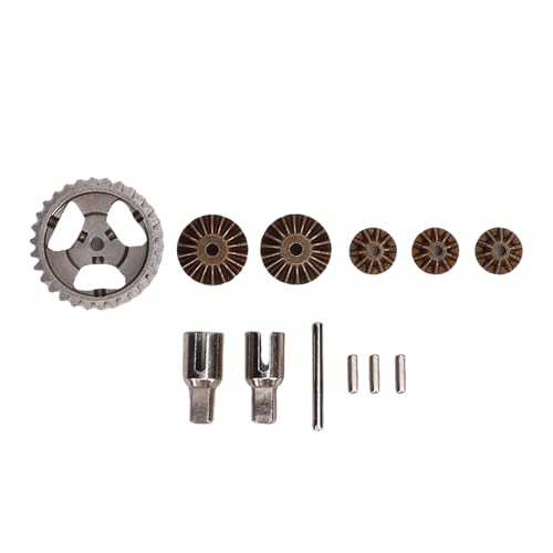 Metal RC Differential Gear Set, Sturdy Structure, Enhanced Handling, Acceleration Boost, Upgraded Differential Assembly,