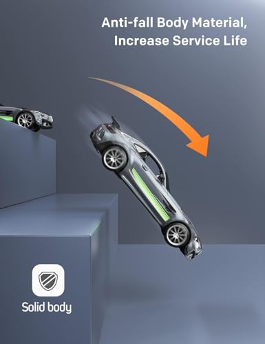 MIEBELY 1/12 Licensed Mercedes AMG GT R Pro RC Car Toy for Kids Adults - style: Grey-1/12
