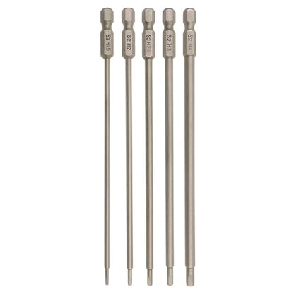 RC Hex Bit 1.5mm 2.0mm 2.5mm 3.0mm 4mm for Electric Screwgun/Power Drill | 6 Inch Power Bits,Hex Head Allen Wrench Drill Bit Set,Professional Grade ¼ Inch Hex Shank for Screwdrivers,High Quality Steel - size: 5 PCS